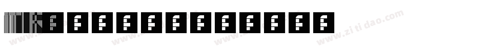 T Regular字体转换